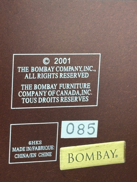 Vintage Bombay Company Belmont Mantel Clock – Hidden Storage Treasure