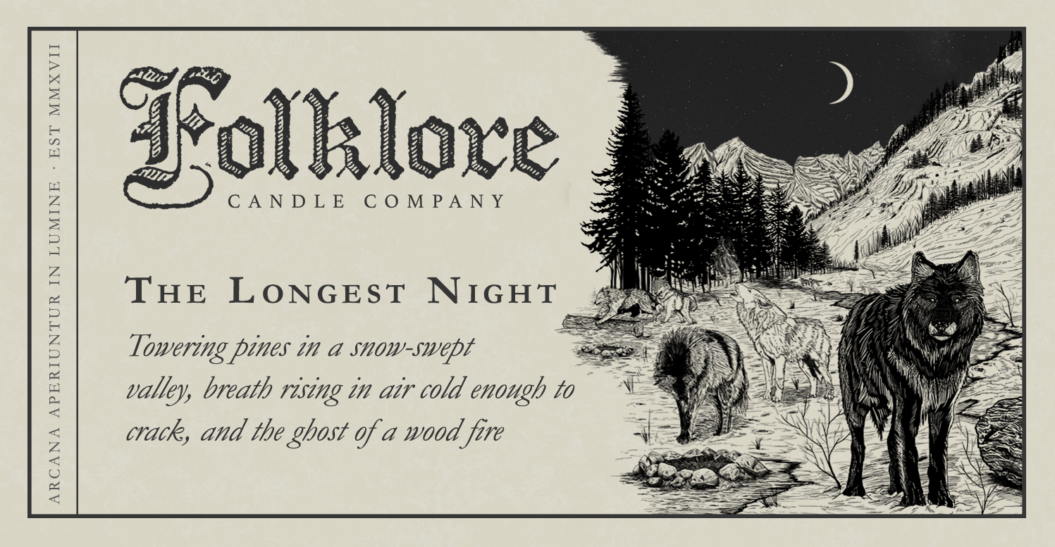 Luminary Studio - The Longest Night Soy Candle [SEASONAL] by Folklore Candle