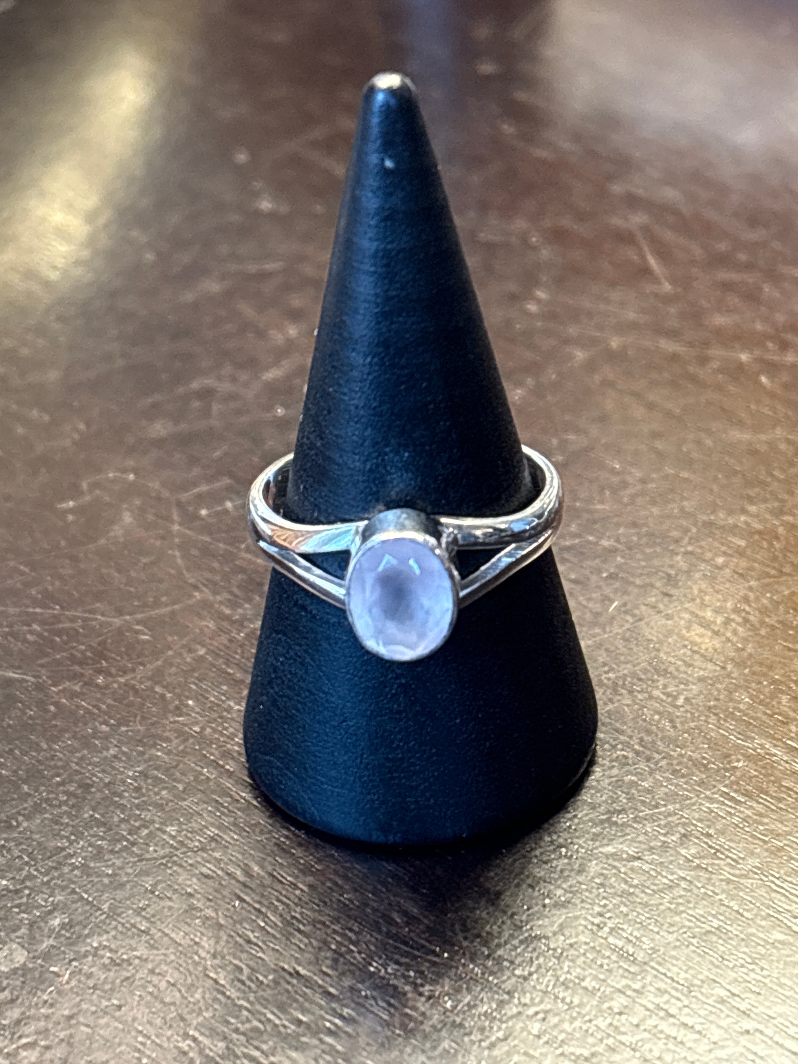 Silver .925 Rose Quartz Ring (175) – Love & Self-Compassion Crystal Jewelry