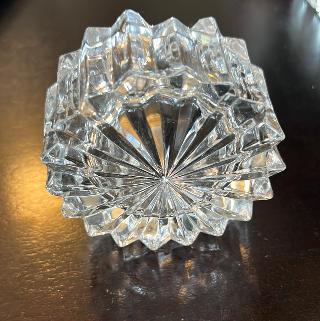Vintage Heisey Glass Ridgeleigh Ashtray
