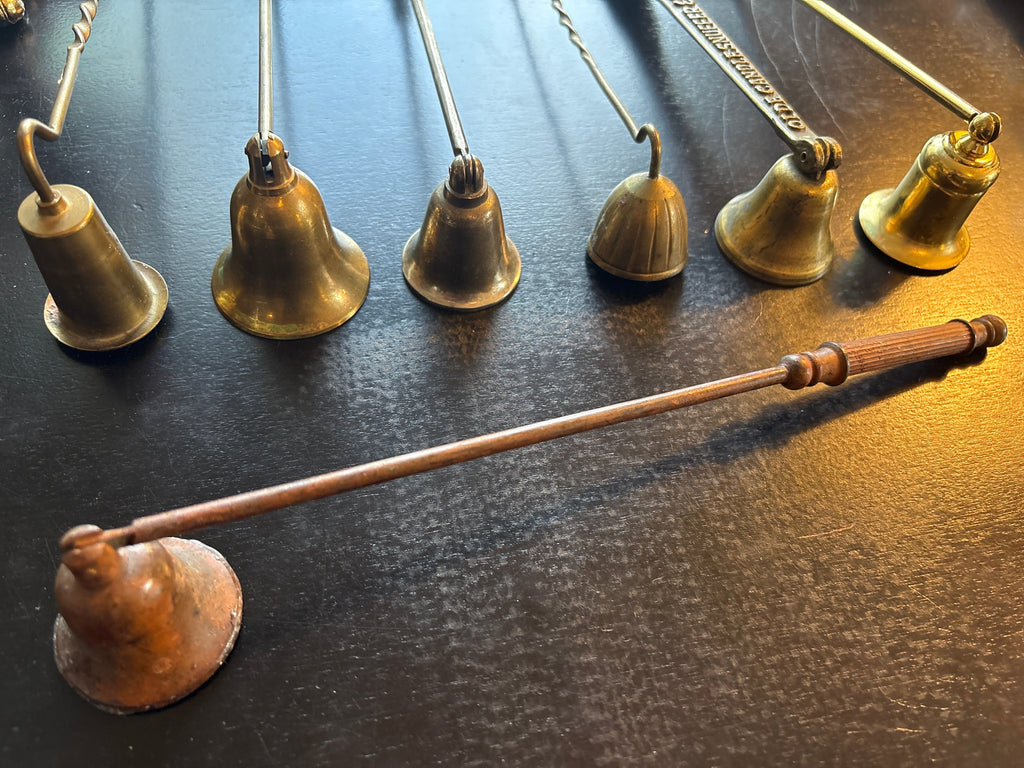 Patinated Copper Handle Snuffer