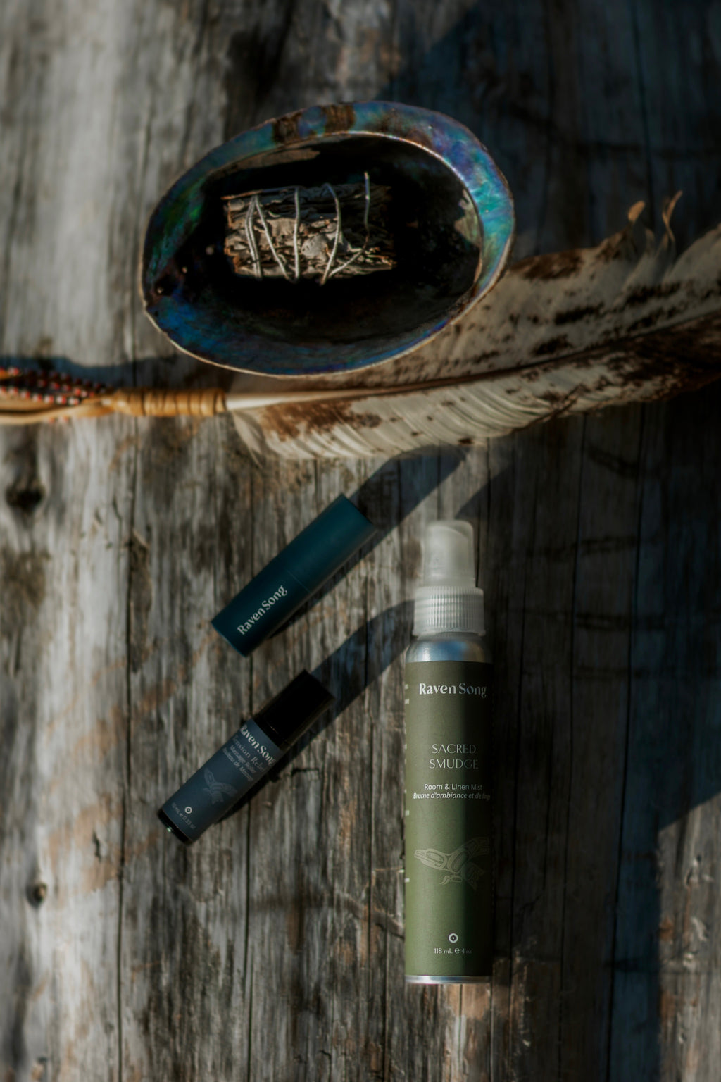 Sacred Smudge Smokeless Spray | Sage + Cedar + Tobacco Leaf
