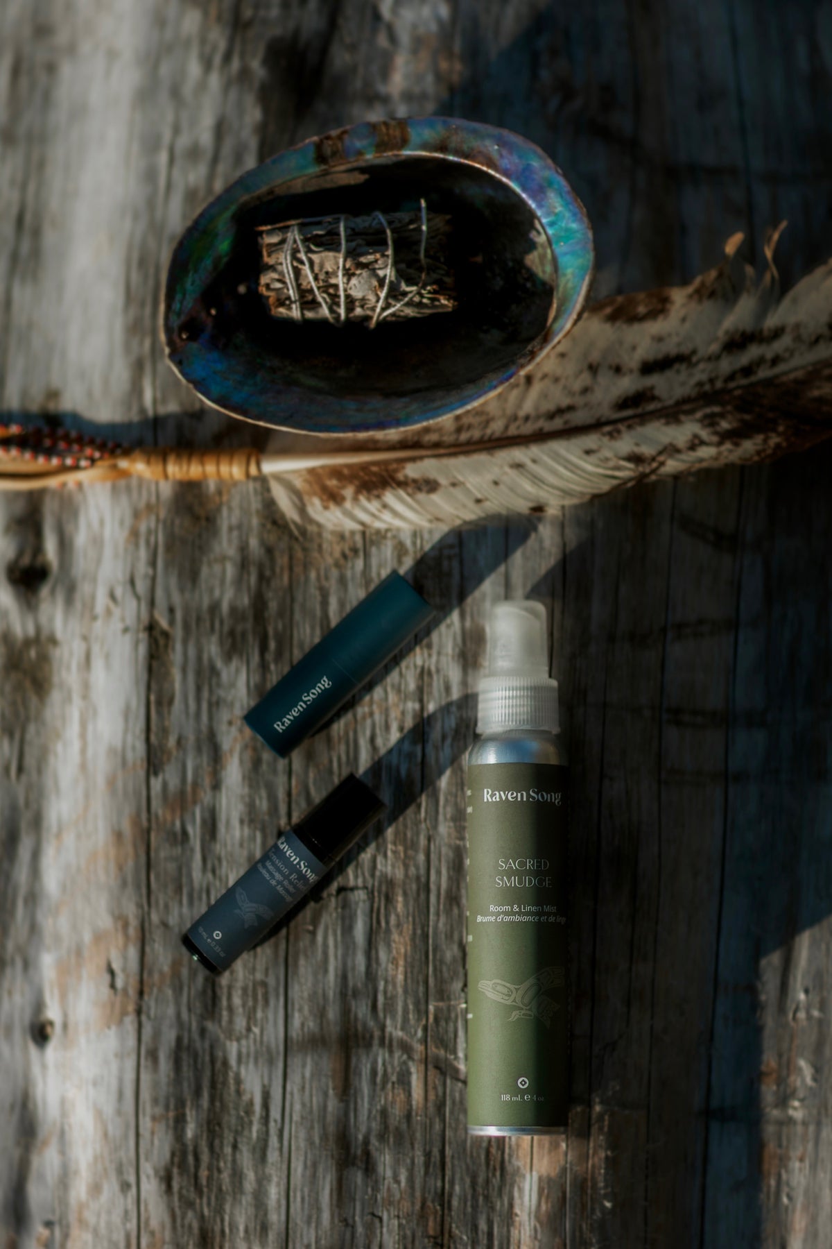 Sacred Smudge Smokeless Spray | Sage + Cedar + Tobacco Leaf