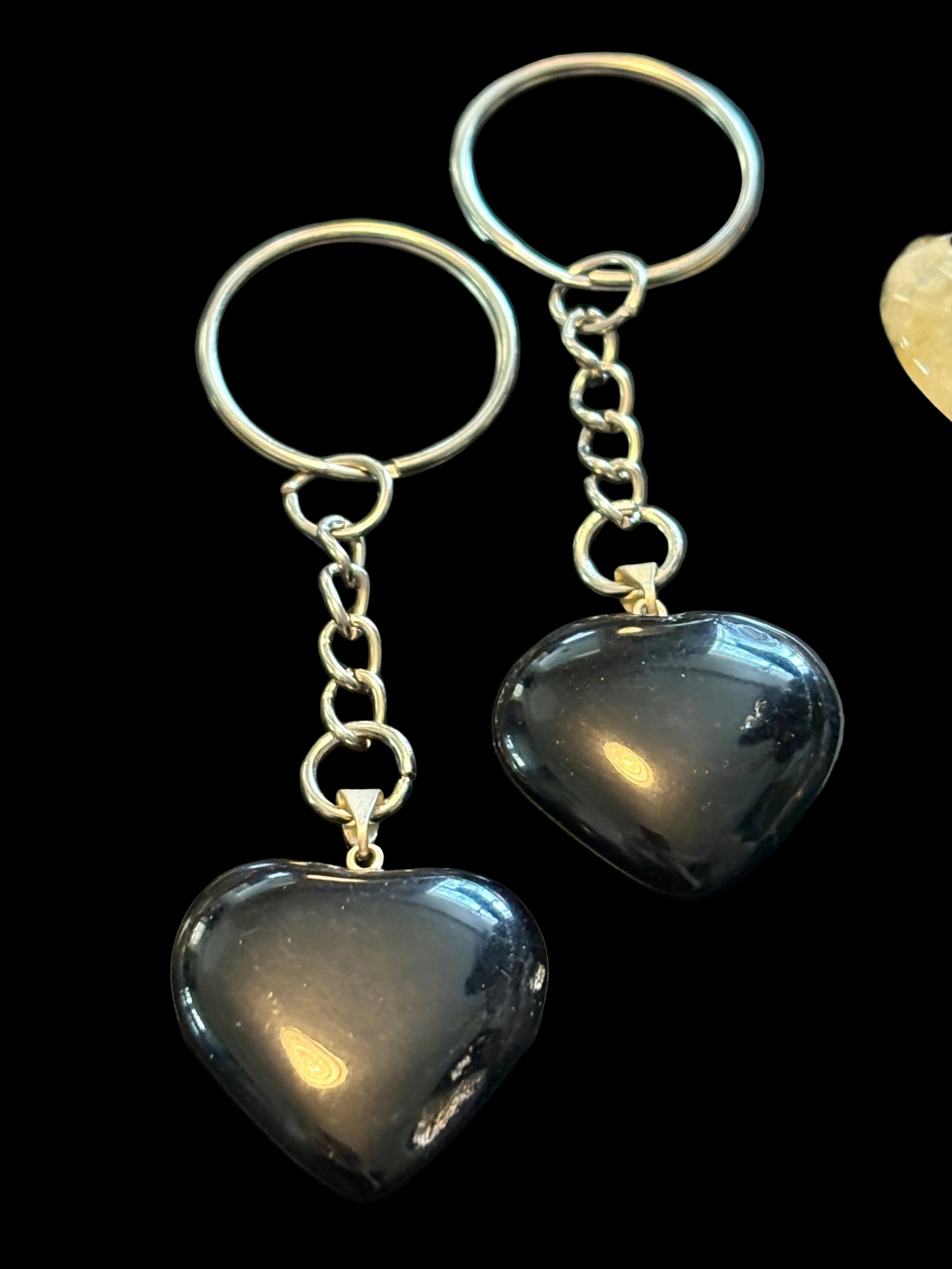 Heart Crystal Keychain