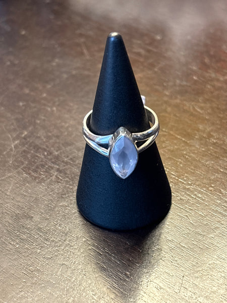 Silver .925 Rose Quartz Ring (175)