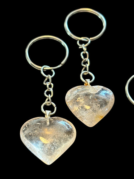 Heart Crystal Keychain