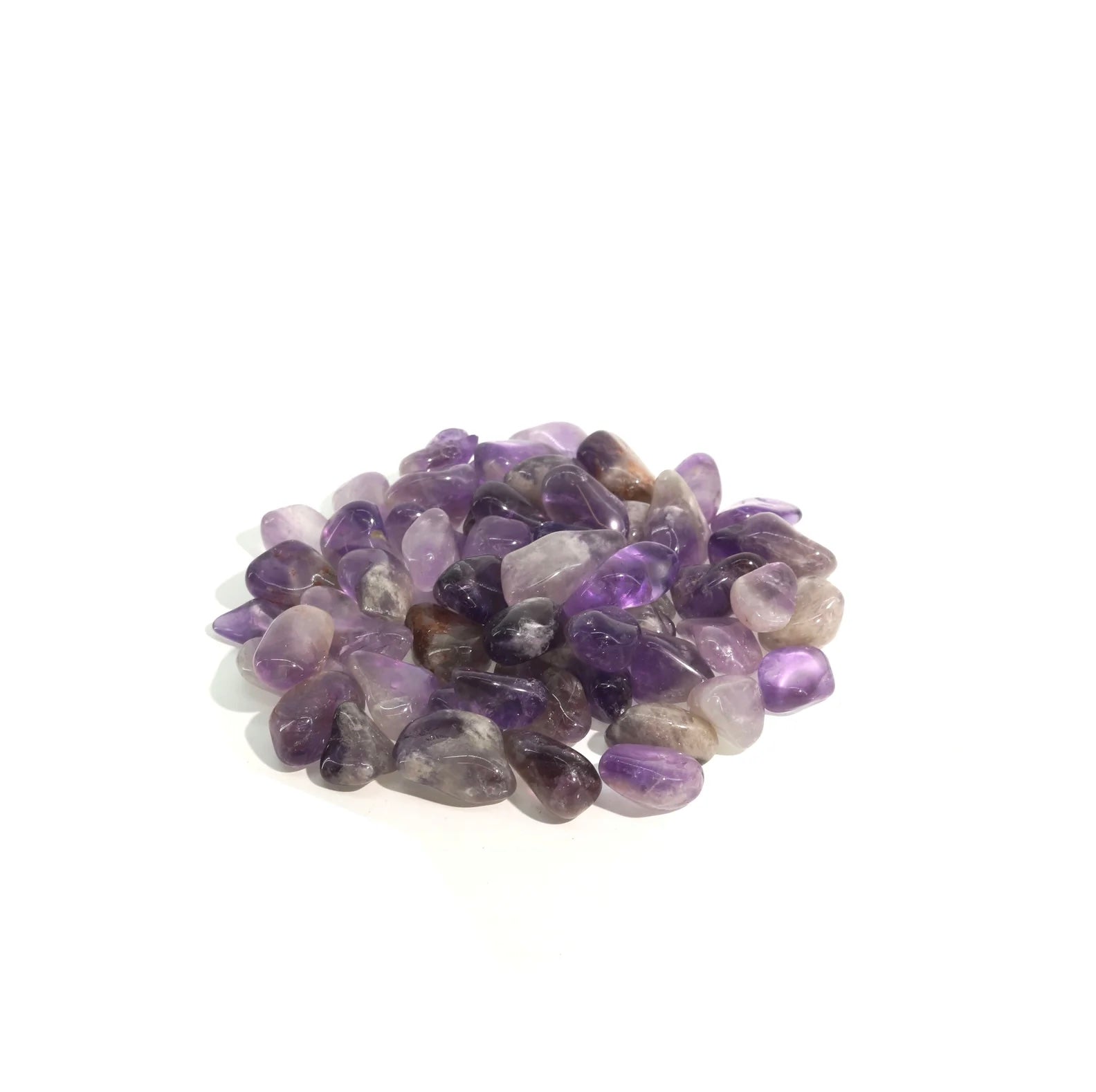 Amethyst Tumbled Stone – Intuition & Spiritual Protection Healing Crystal (B Grade)