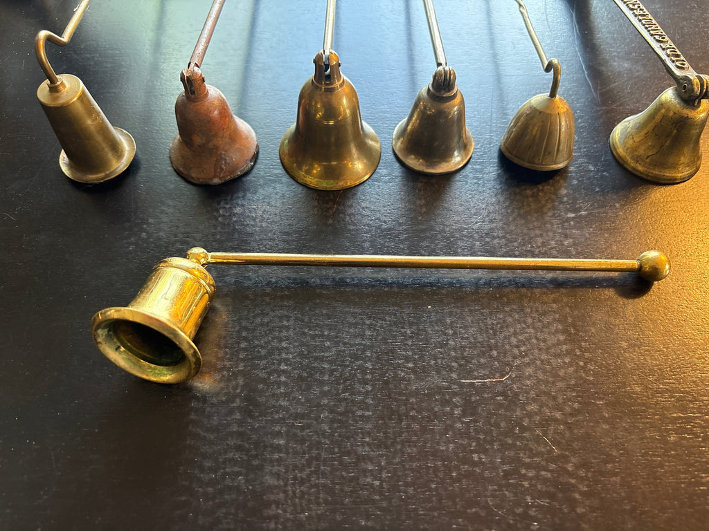 Classic Straight-Stem Brass Snuffer