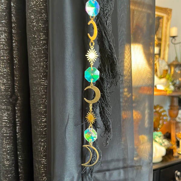 Gold Crystal Suncatcher 2