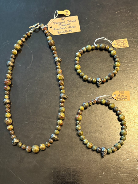 Dragons Blood Skulls by Brent McMaster