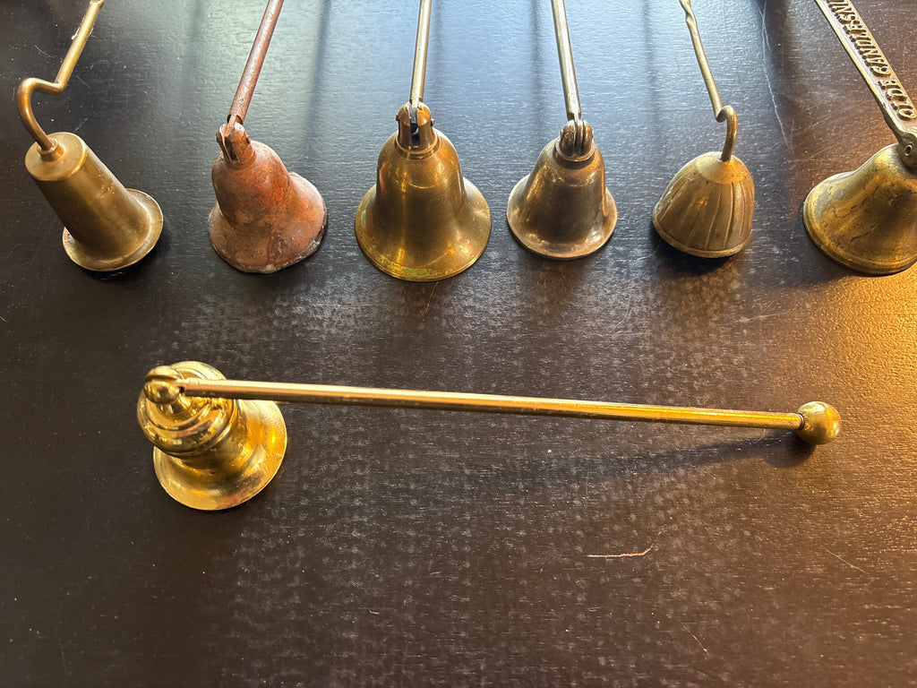 Classic Straight-Stem Brass Snuffer