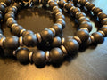 Black Agate Bracelet w/ Stainless by Brent McMaster