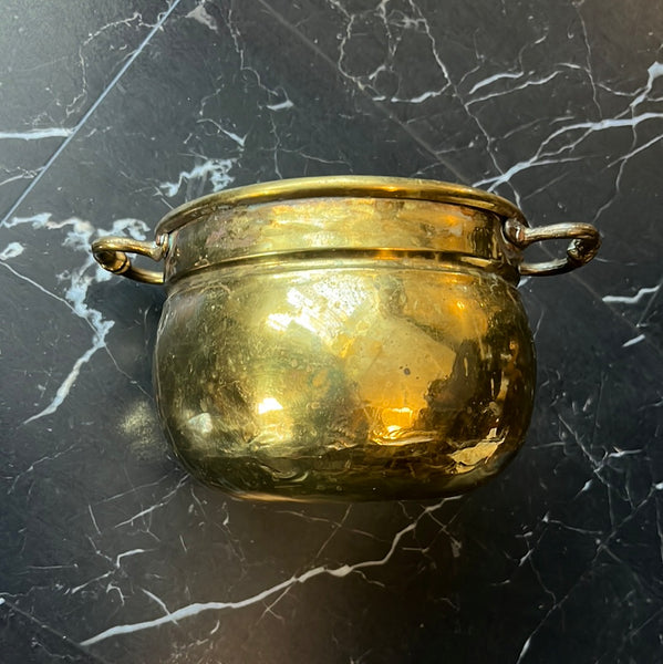 Pot Belly Brass Pot/ Cauldron Medium