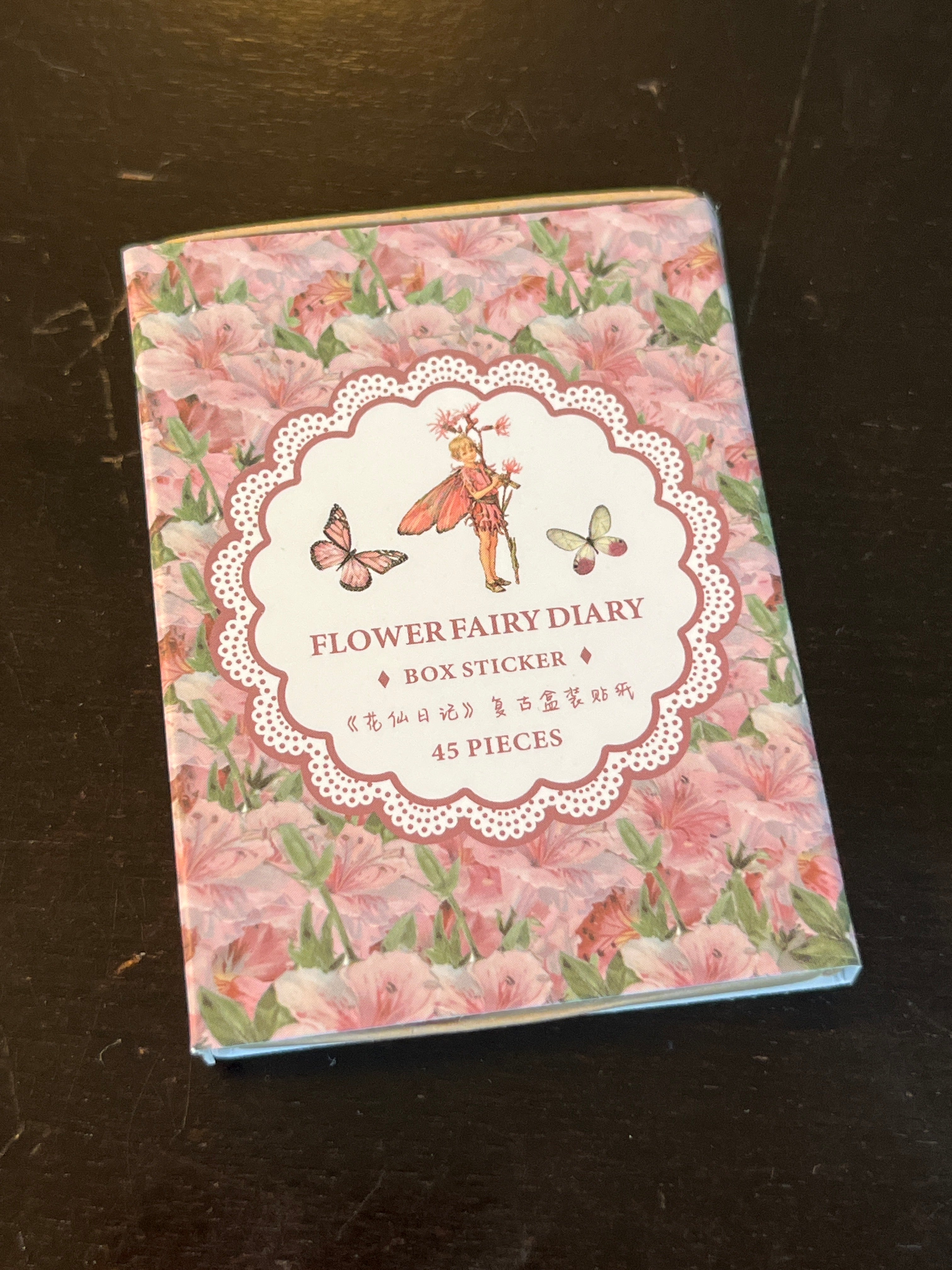 Flower Fairy Diary Box Stickers
