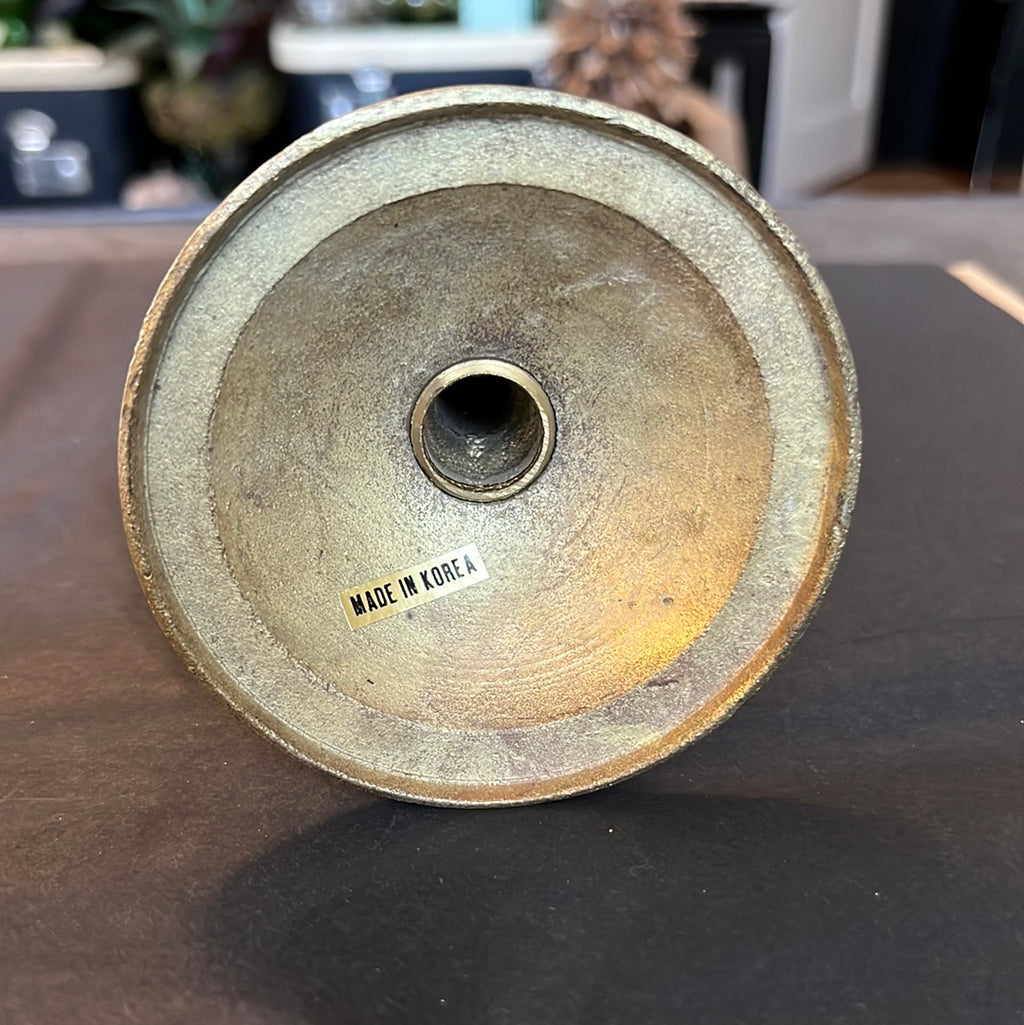 Vintage Brass Candlestick 7.5”