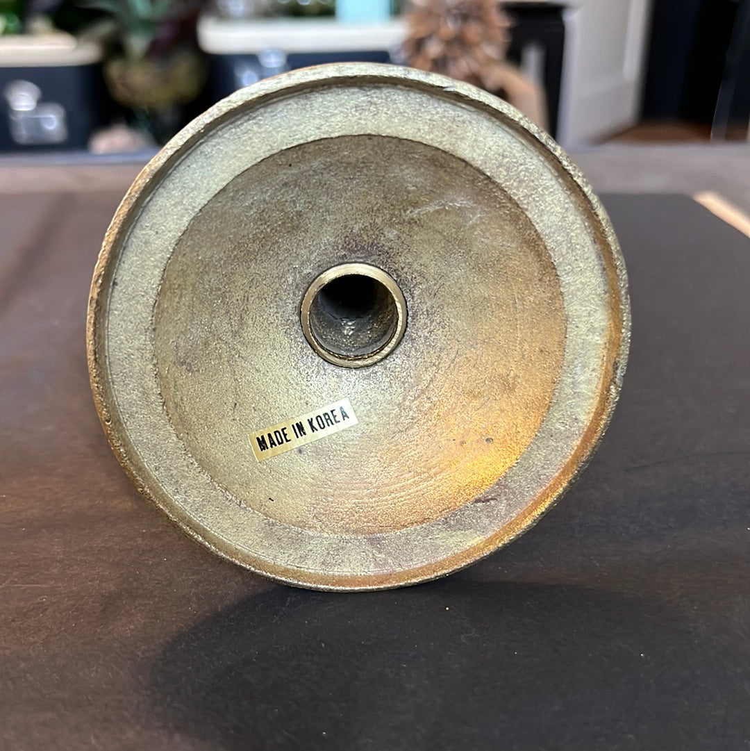 Vintage Brass Candlestick 7.5”