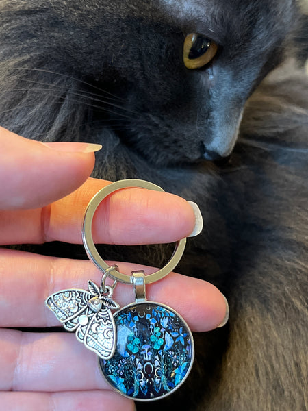 Moth Keychain