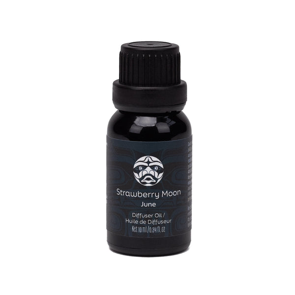 JUNE STRAWBERRY MOON DIFFUSER OIL | RASPBERRY + BLACK PLUM + VANILLA