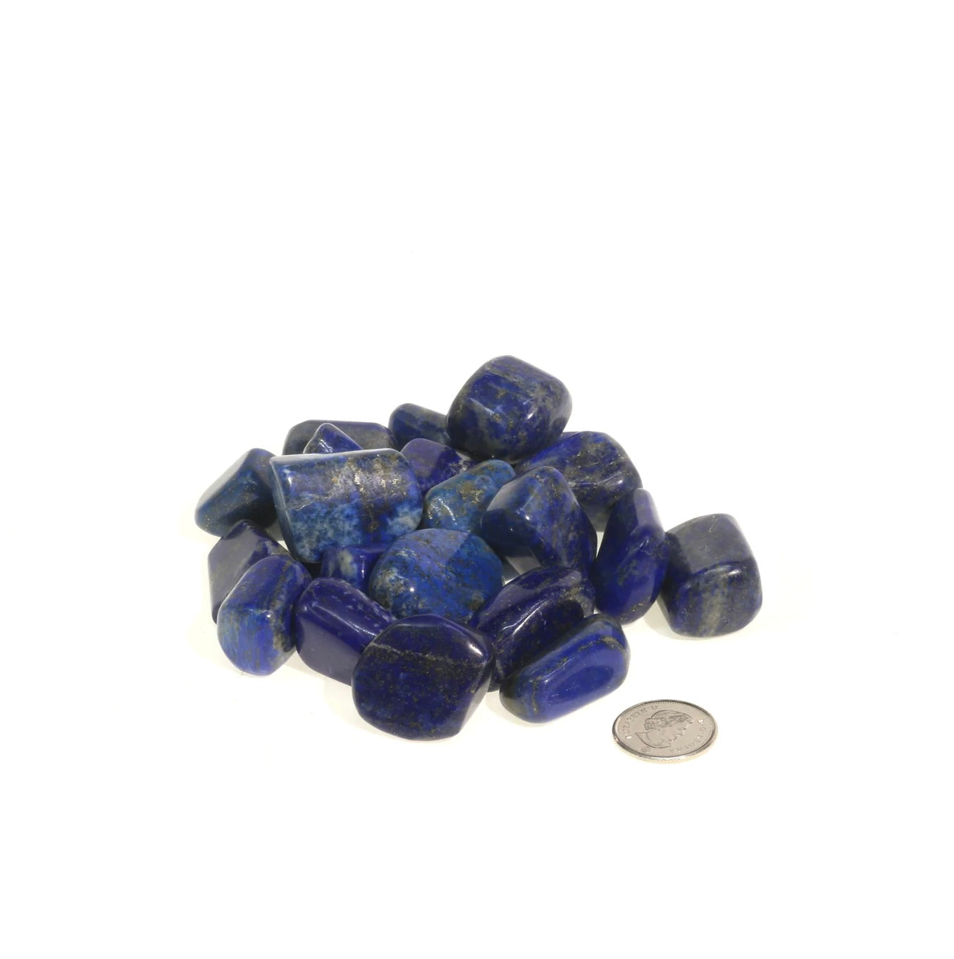 Lapis Lazuli Tumbled Stone – Wisdom & Inner Truth Healing Crystal (A Grade)