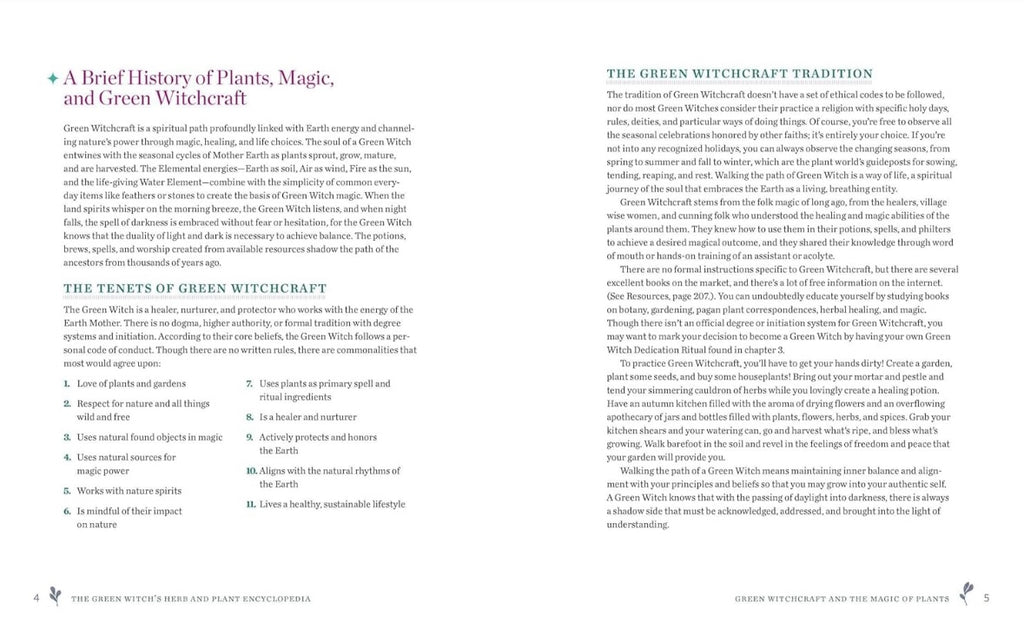 The Green Witch's Herb & Plant Encyclopedia (hc)