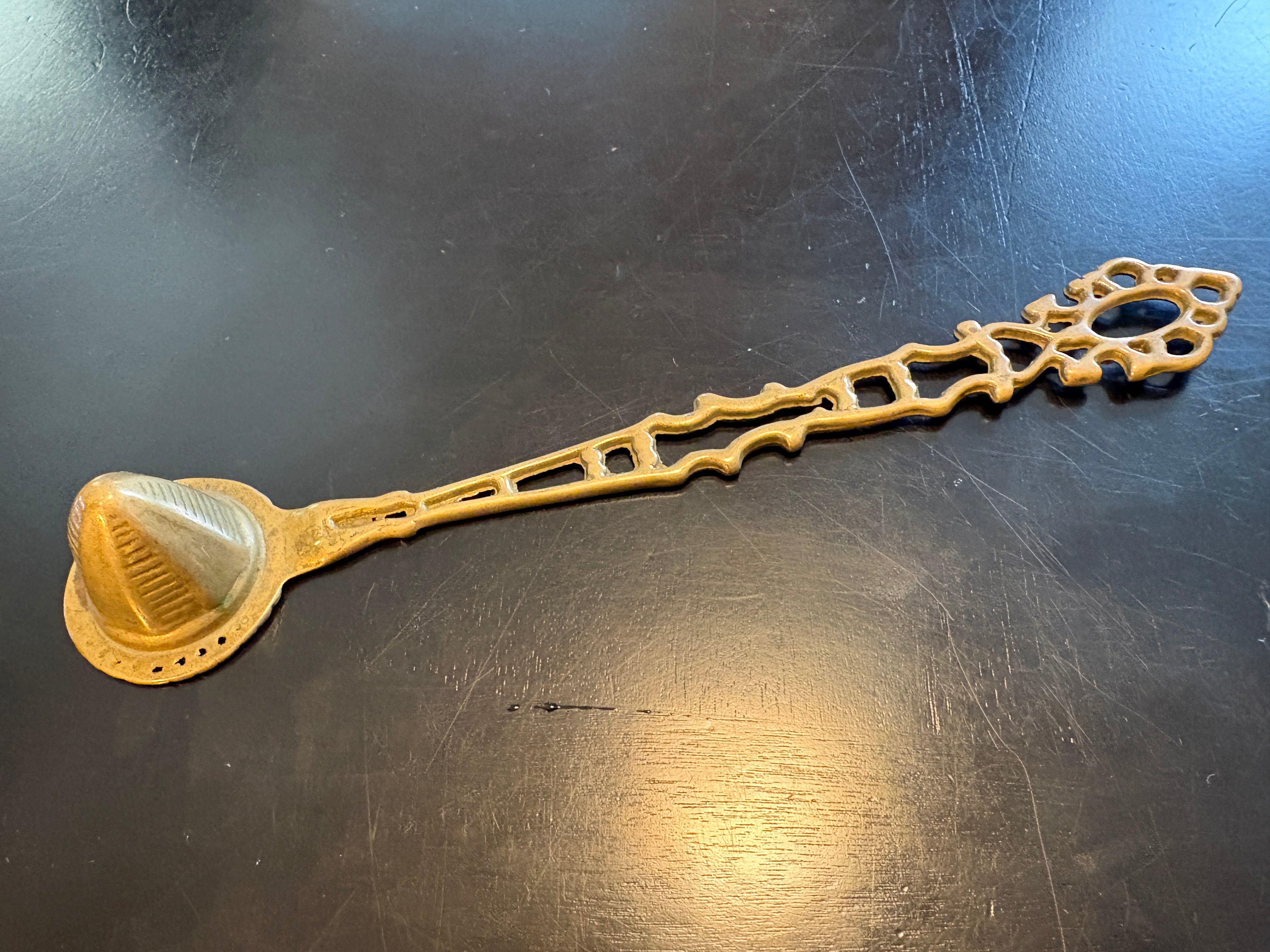 Vintage Brass Candle Snuffer