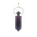Fluorite Double Terminated - 925 Sterling Silver Pendants