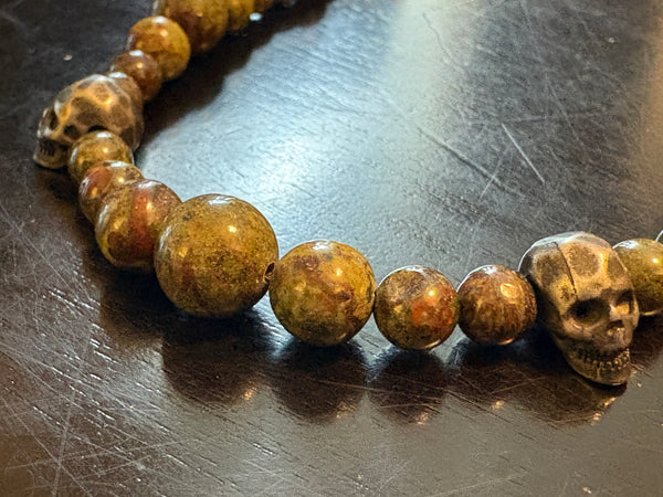 Dragons Blood Skulls by Brent McMaster