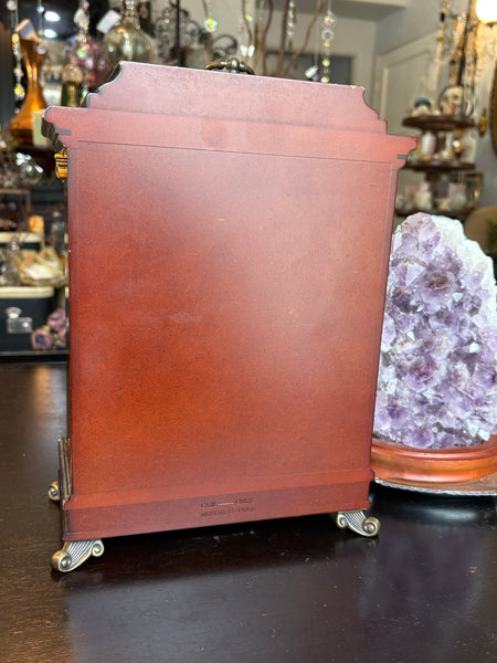 Vintage Bombay Company Belmont Mantel Clock – Hidden Storage Treasure