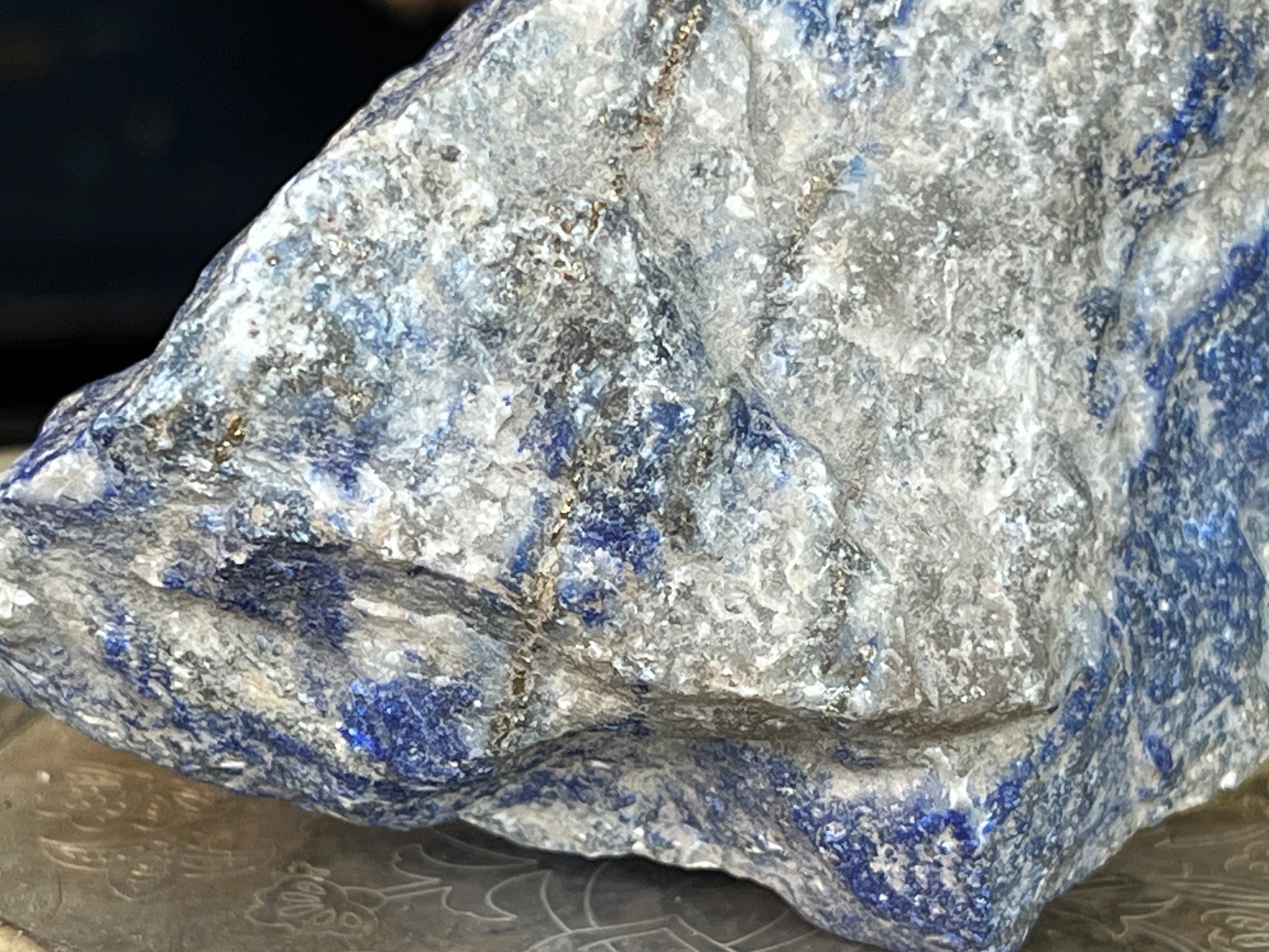 Lapis Lazuli Rough Stone – Wisdom & Inner Truth Healing Crystal (A Grade, Size 5)