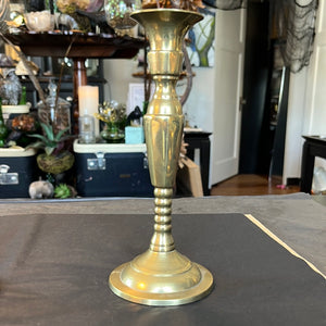 Vintage Brass Candlestick 7.5”