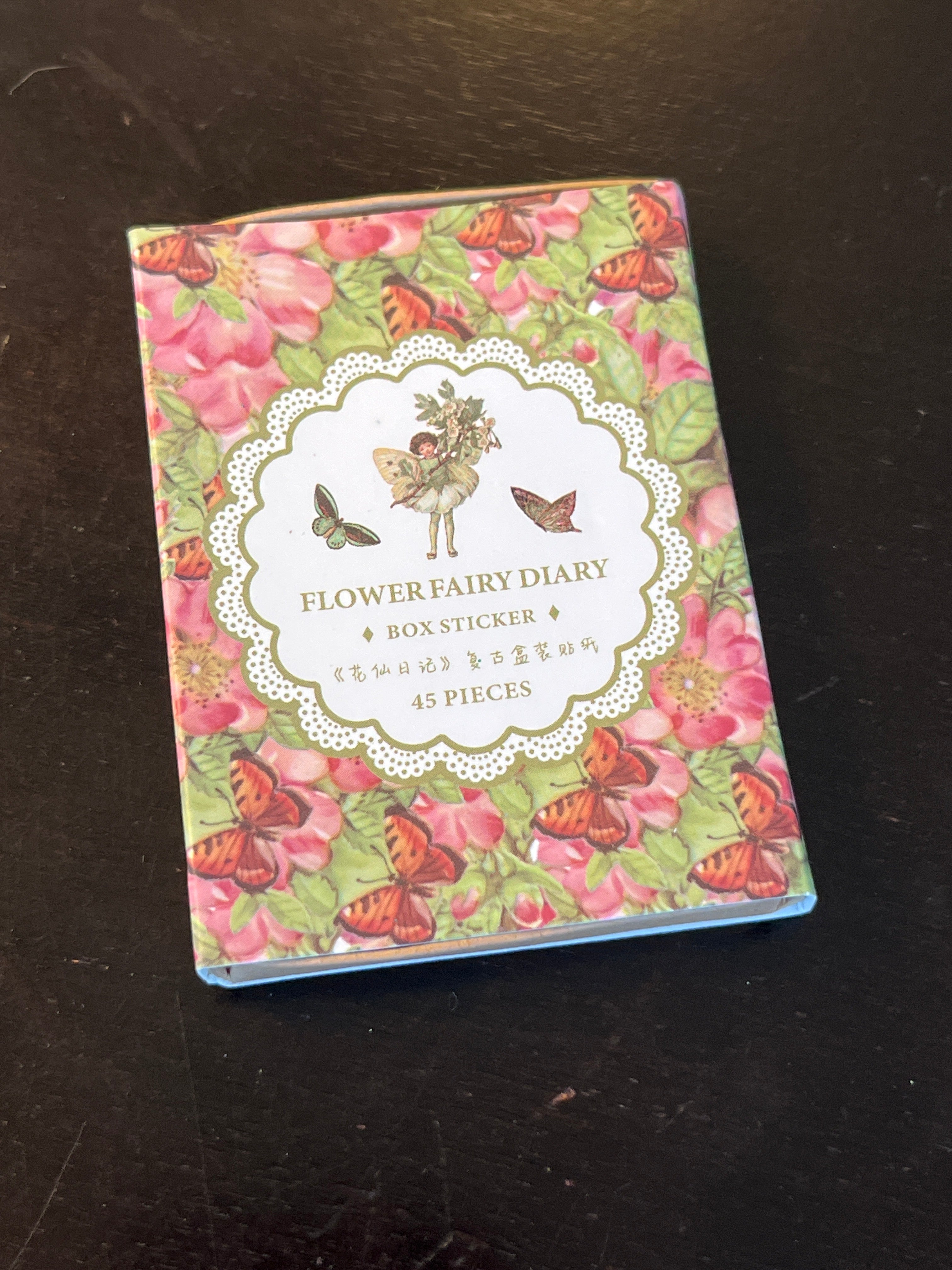 Flower Fairy Diary Box Stickers