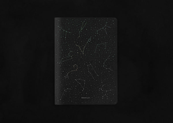 A5 ZODIAC NOTEBOOK: NIGHT SKY