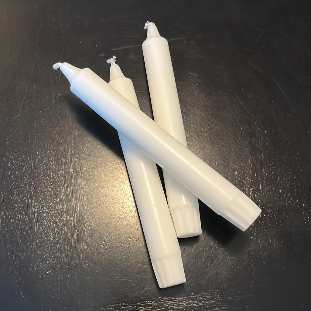 White Candles 7 1/2”