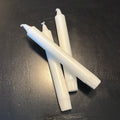 White Candles 7 1/2”