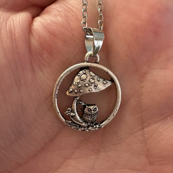 Mushroom Necklace