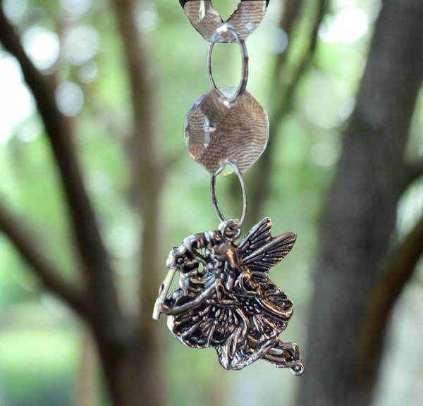 Crystal Strand Suncatchers w/ Charms