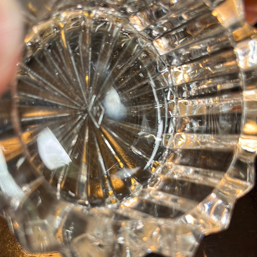 Vintage Heisey Glass Ridgeleigh Ashtray