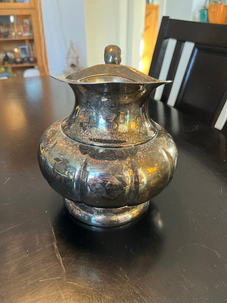 Vintage Viking silver plated water pitcher