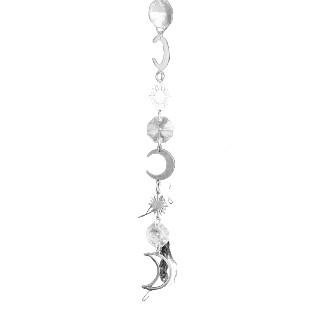 Silver Crystal Suncatcher