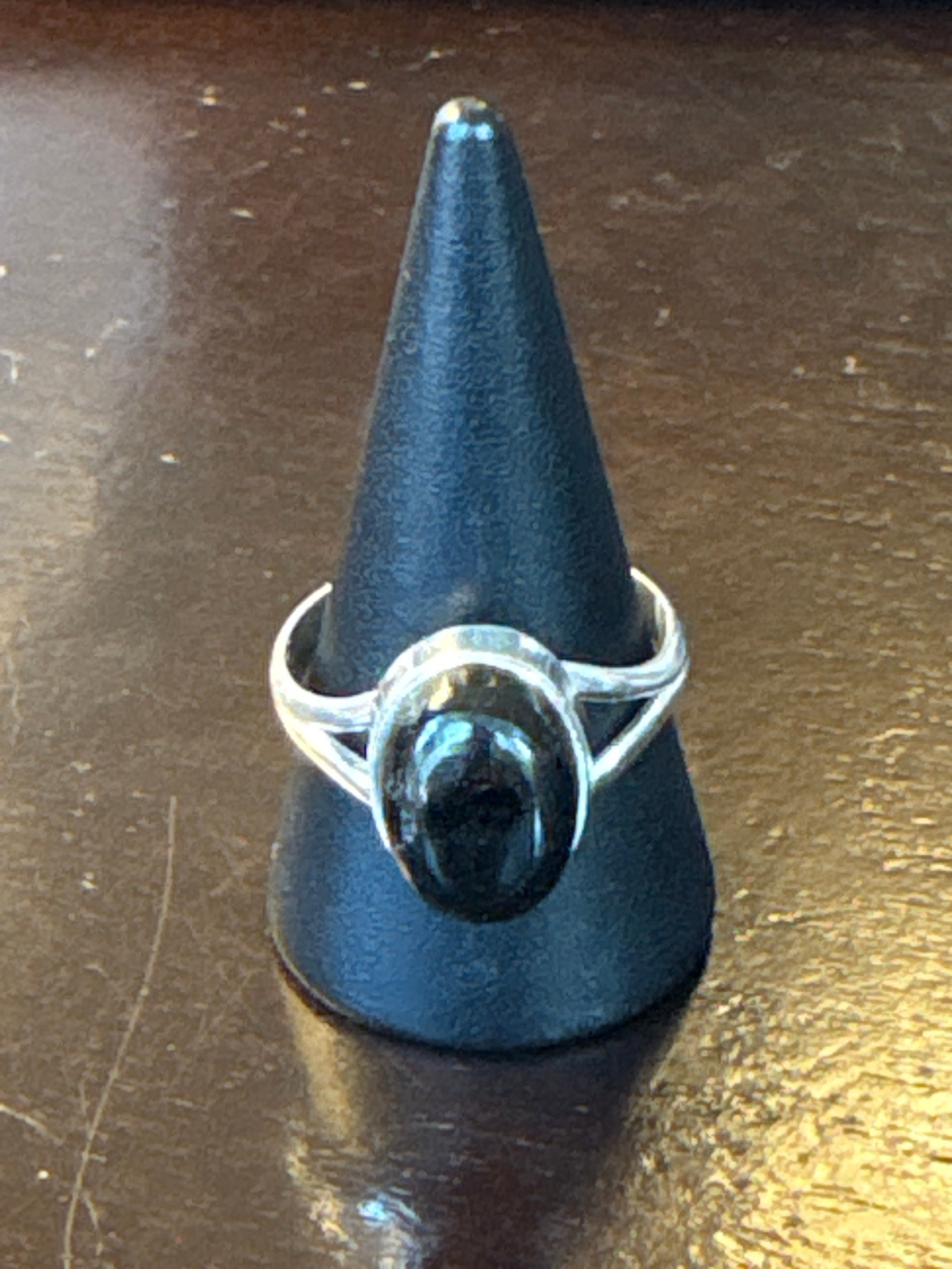 Silver .925 Tourmaline Ring (205) – Protection & Grounding Crystal Jewelry