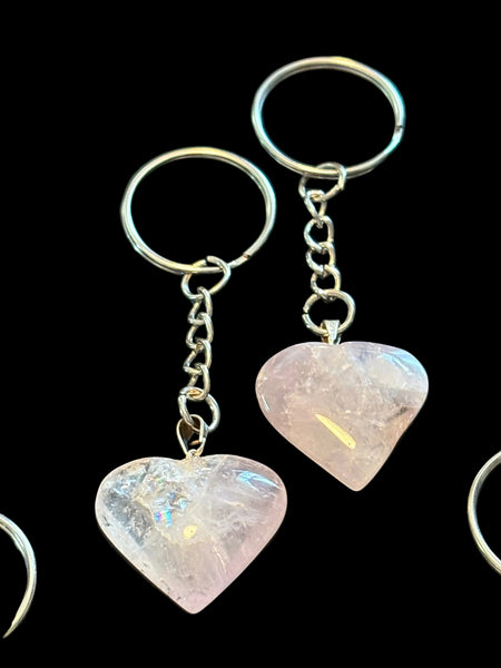 Heart Crystal Keychain