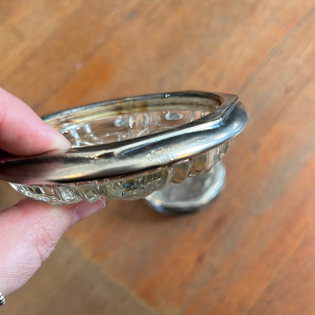 Silver Plated Glass Coasters