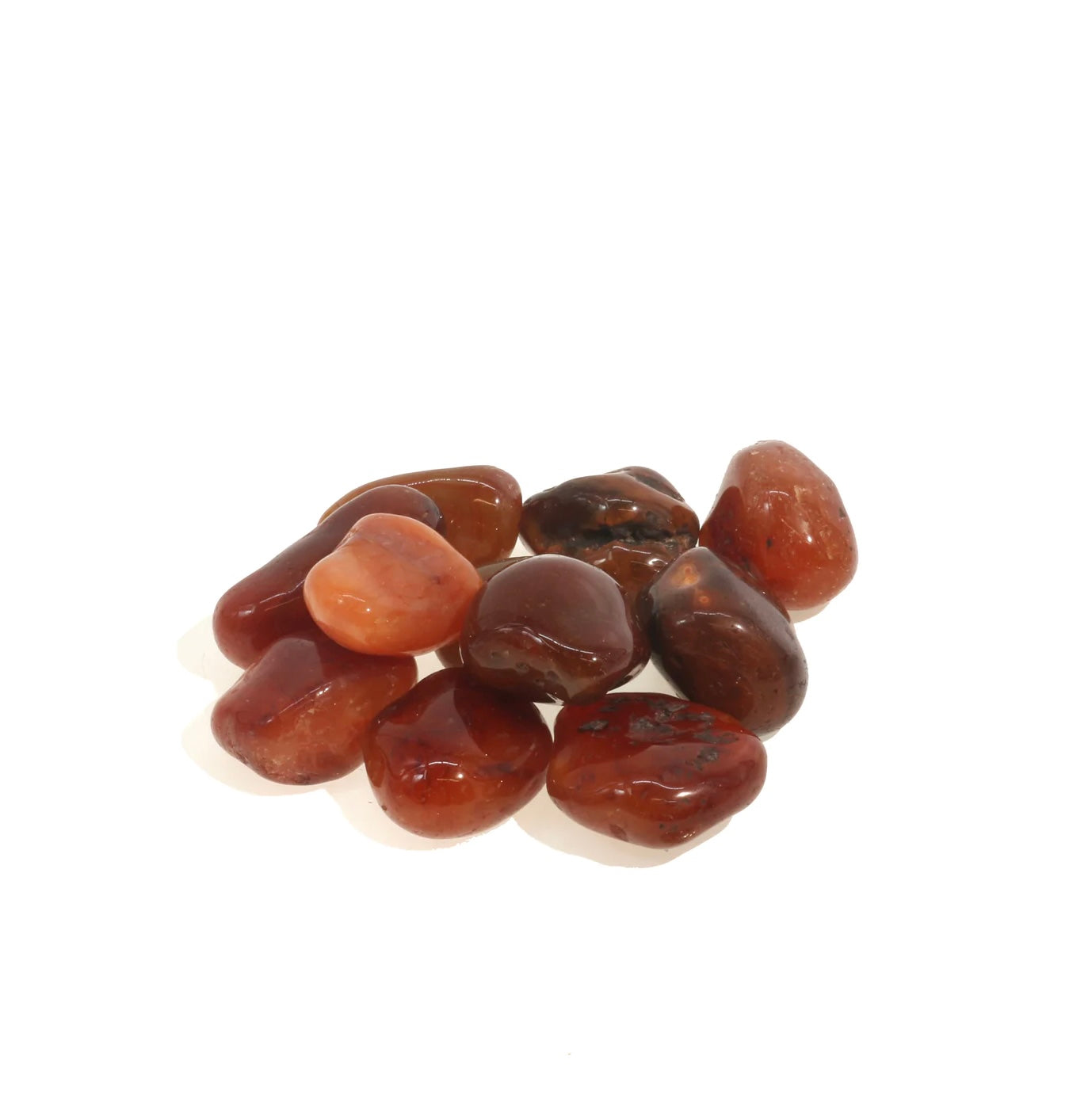 Carnelian Tumbled Stone – Vitality & Creative Energy Healing Crystal