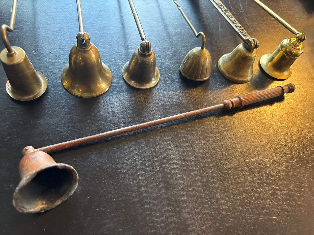 Patinated Copper Handle Snuffer