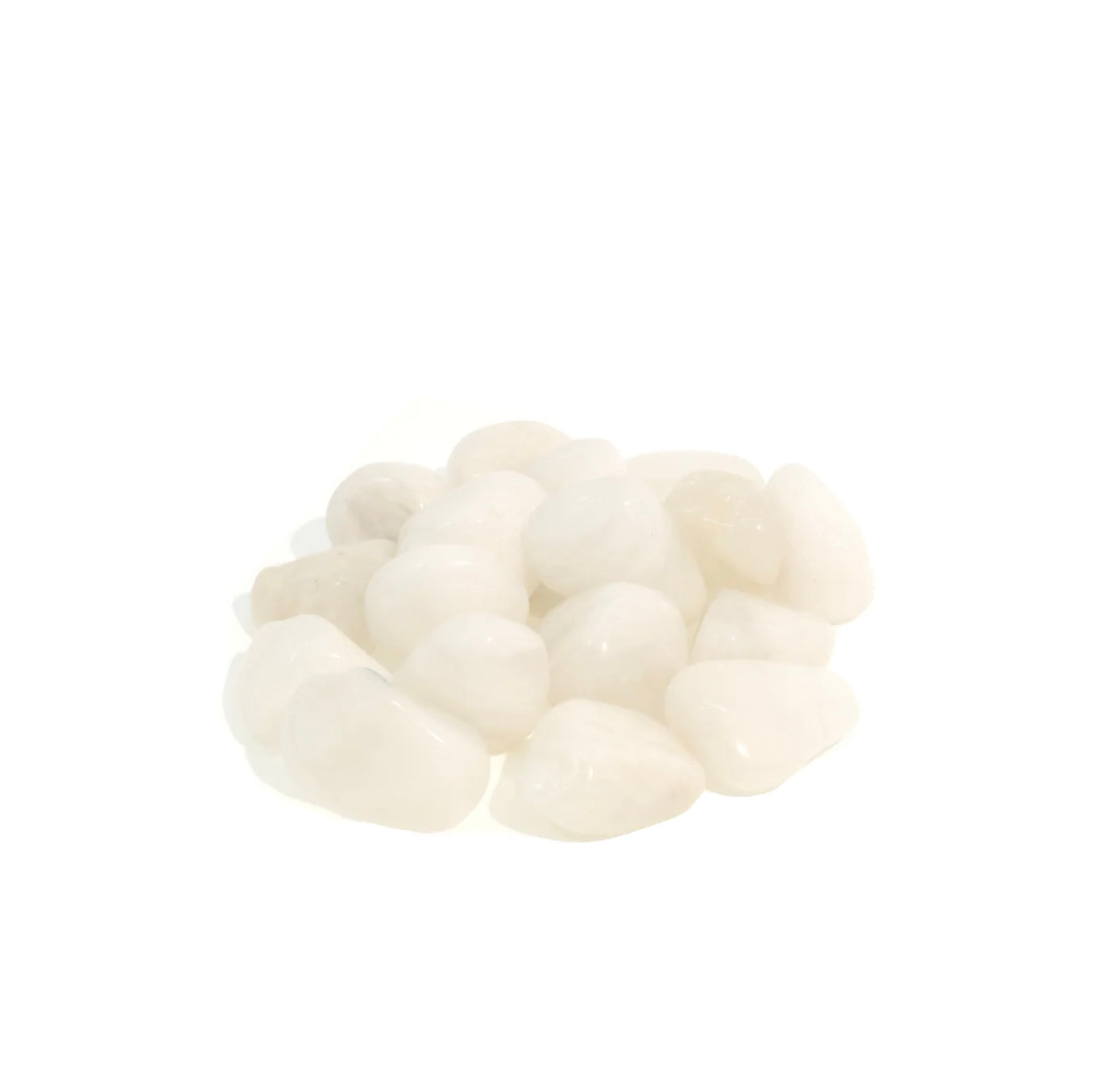White Quartz Tumbled Stone – Purity & Clarity Healing Crystal (A Grade)
