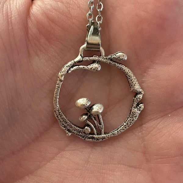 Mushroom Necklace