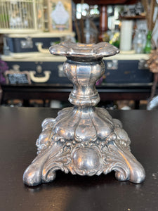 W. A. Rogers Silver Plated Candle Stick 4.25”