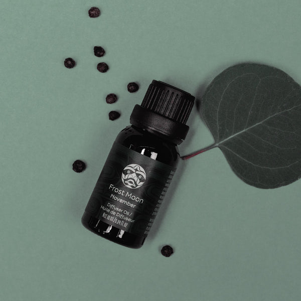 NOVEMBER FROST MOON DIFFUSER OIL | EUCALYPTUS + CAMPHOR + PEPPERMINT