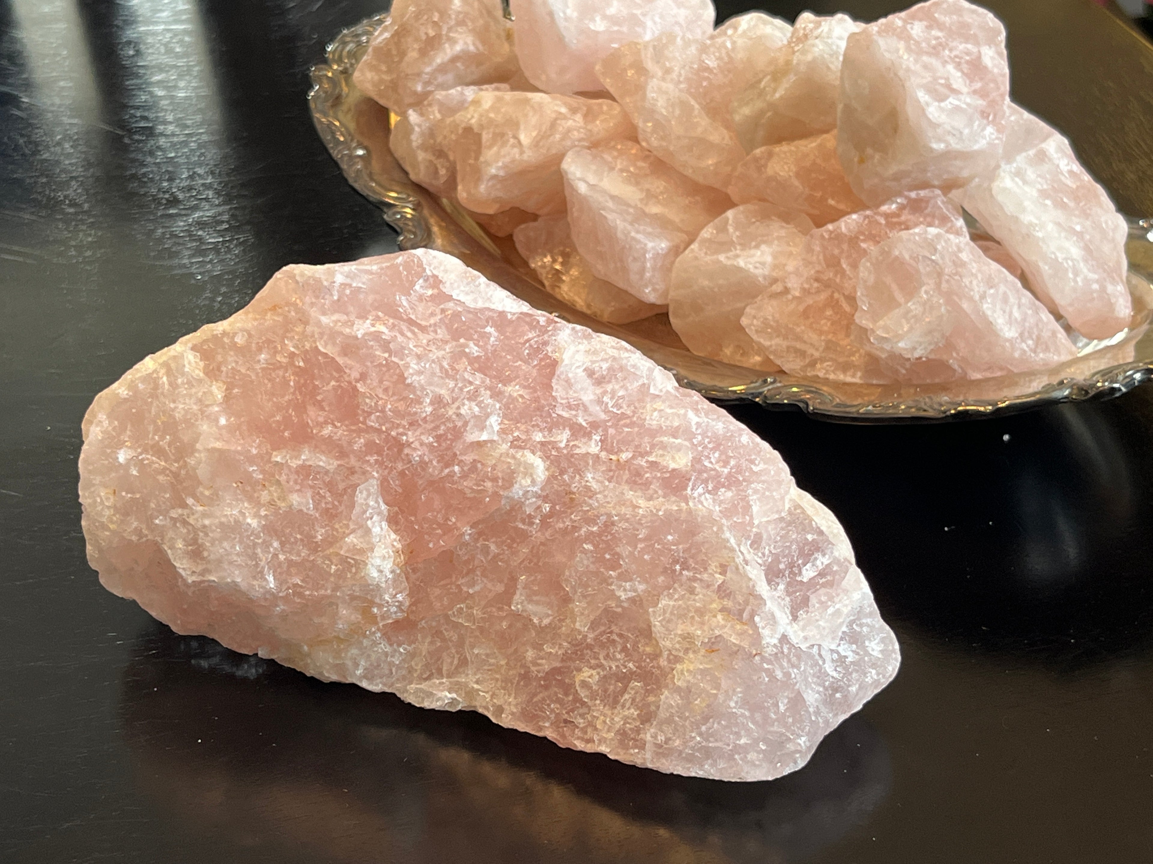 Rose Quartz Boulder  – Love & Self-Compassion Healing Crystal