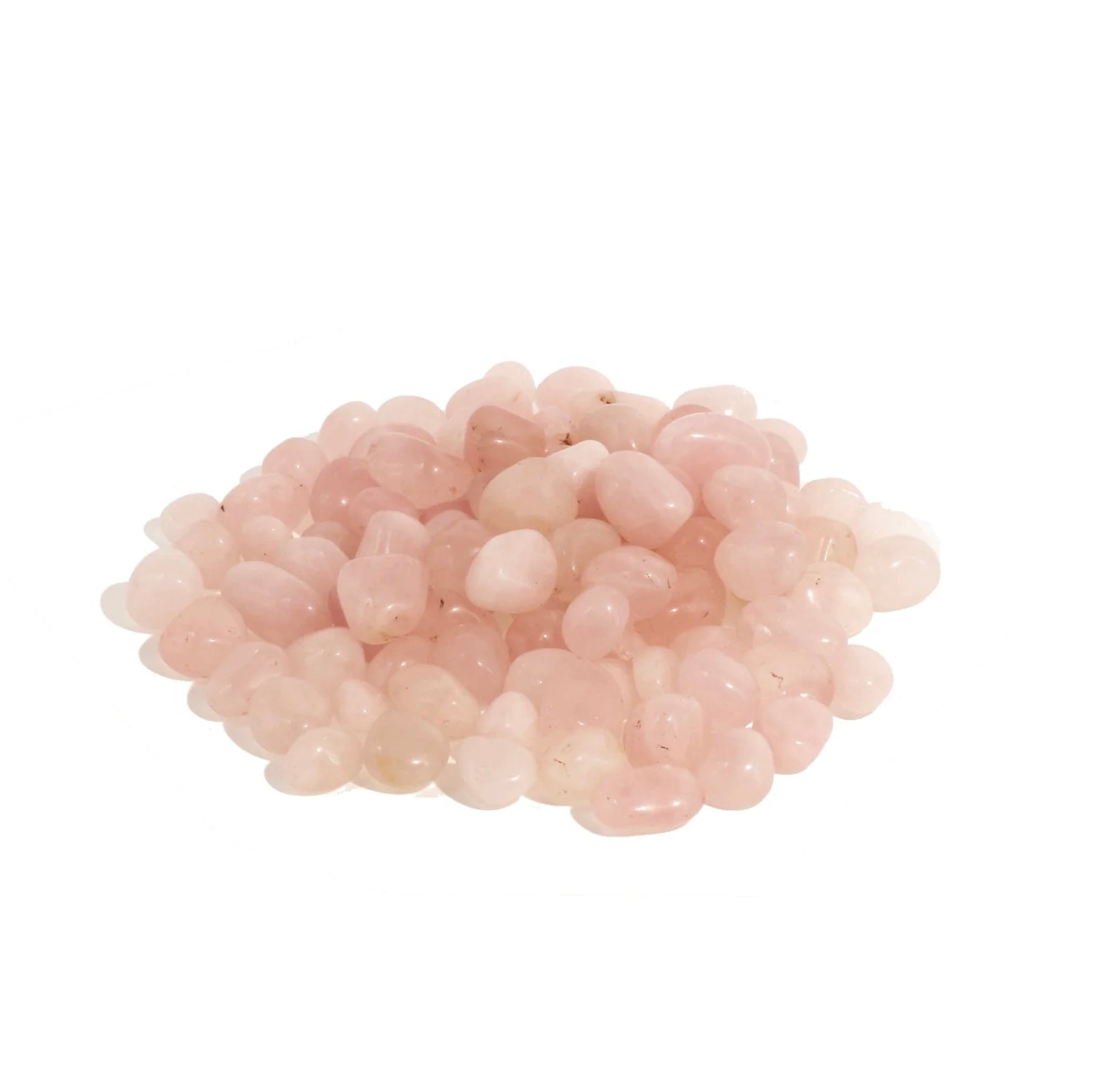 Rose Quartz Tumbled Stone – Love & Self-Compassion Healing Crystal (A Grade)